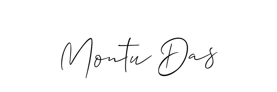 It looks lik you need a new signature style for name Montu Das. Design unique handwritten (Allison_Script) signature with our free signature maker in just a few clicks. Montu Das signature style 2 images and pictures png