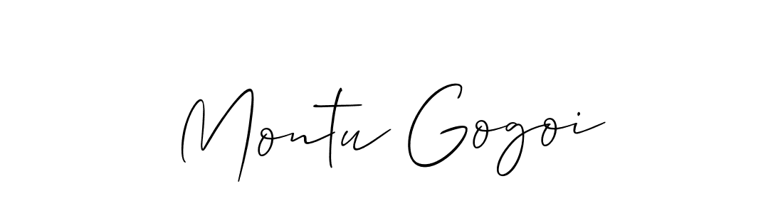 This is the best signature style for the Montu Gogoi name. Also you like these signature font (Allison_Script). Mix name signature. Montu Gogoi signature style 2 images and pictures png