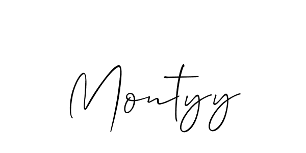 Check out images of Autograph of Montyy name. Actor Montyy Signature Style. Allison_Script is a professional sign style online. Montyy signature style 2 images and pictures png