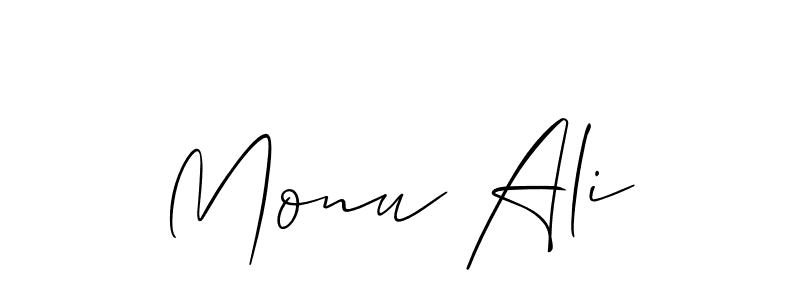 Similarly Allison_Script is the best handwritten signature design. Signature creator online .You can use it as an online autograph creator for name Monu Ali. Monu Ali signature style 2 images and pictures png