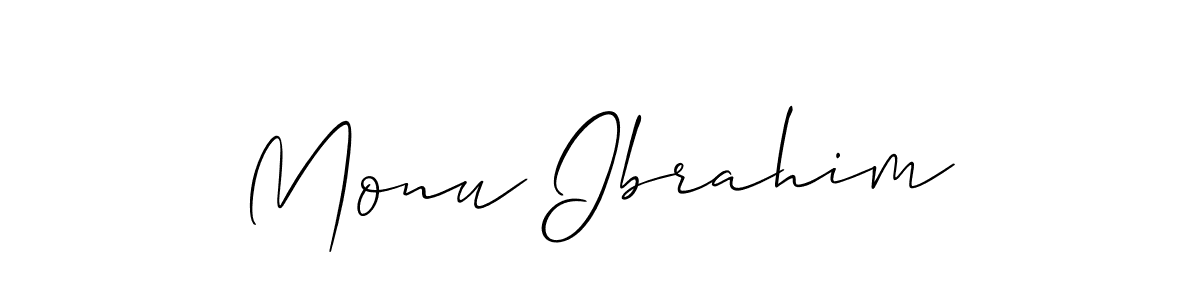 Make a short Monu Ibrahim signature style. Manage your documents anywhere anytime using Allison_Script. Create and add eSignatures, submit forms, share and send files easily. Monu Ibrahim signature style 2 images and pictures png