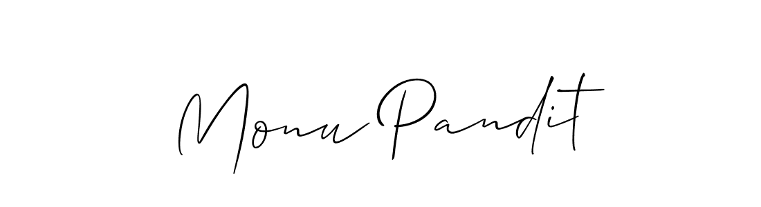You can use this online signature creator to create a handwritten signature for the name Monu Pandit. This is the best online autograph maker. Monu Pandit signature style 2 images and pictures png
