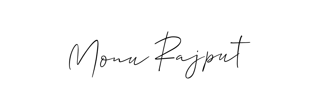 Best and Professional Signature Style for Monu Rajput. Allison_Script Best Signature Style Collection. Monu Rajput signature style 2 images and pictures png