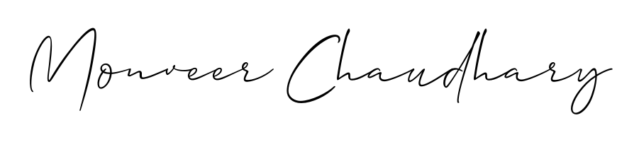 Try this chic Monveer Chaudhary handwritten sign style. Using Allison_Script font elements, it gives your name a sleek, memorable identity. Monveer Chaudhary signature style 2 images and pictures png