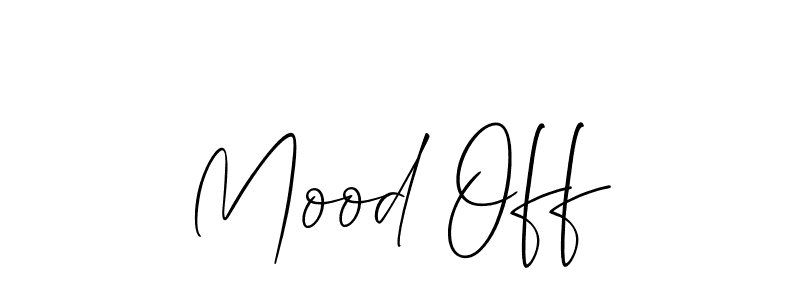 Mood Off stylish signature style. Best Handwritten Sign (Allison_Script) for my name. Handwritten Signature Collection Ideas for my name Mood Off. Mood Off signature style 2 images and pictures png