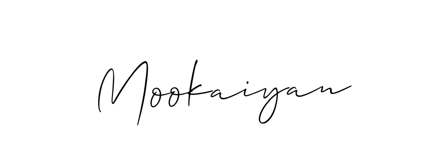 Also we have Mookaiyan name is the best signature style. Create professional handwritten signature collection using Allison_Script autograph style. Mookaiyan signature style 2 images and pictures png