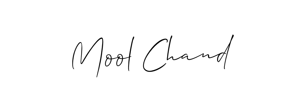 It looks lik you need a new signature style for name Mool Chand. Design unique handwritten (Allison_Script) signature with our free signature maker in just a few clicks. Mool Chand signature style 2 images and pictures png