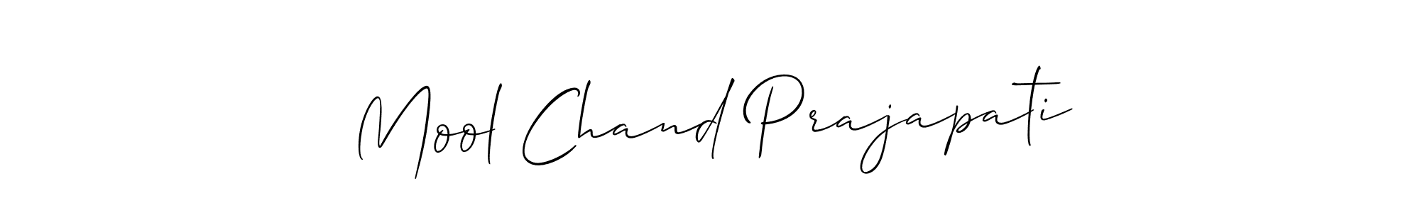 How to Draw Mool Chand Prajapati signature style? Allison_Script is a latest design signature styles for name Mool Chand Prajapati. Mool Chand Prajapati signature style 2 images and pictures png