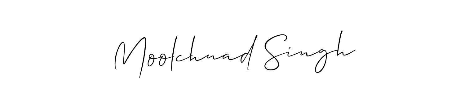 Best and Professional Signature Style for Moolchnad Singh. Allison_Script Best Signature Style Collection. Moolchnad Singh signature style 2 images and pictures png