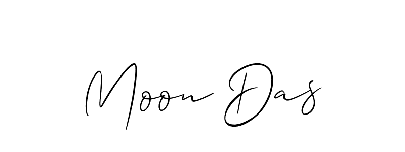 if you are searching for the best signature style for your name Moon Das. so please give up your signature search. here we have designed multiple signature styles  using Allison_Script. Moon Das signature style 2 images and pictures png