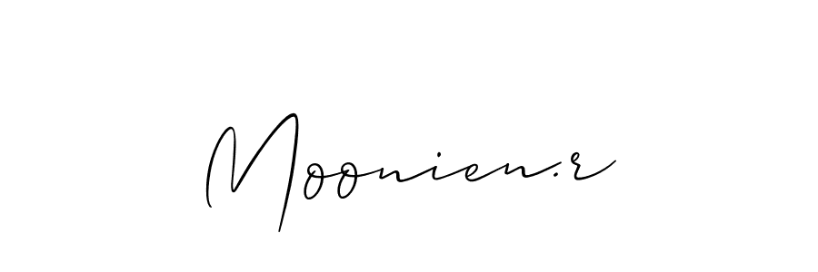 This is the best signature style for the Moonien.r name. Also you like these signature font (Allison_Script). Mix name signature. Moonien.r signature style 2 images and pictures png