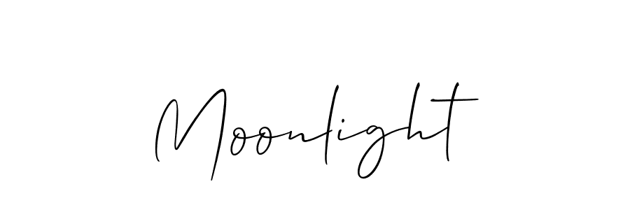 How to Draw Moonlight signature style? Allison_Script is a latest design signature styles for name Moonlight. Moonlight signature style 2 images and pictures png