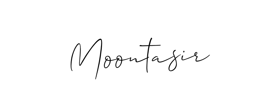 Also You can easily find your signature by using the search form. We will create Moontasir name handwritten signature images for you free of cost using Allison_Script sign style. Moontasir signature style 2 images and pictures png