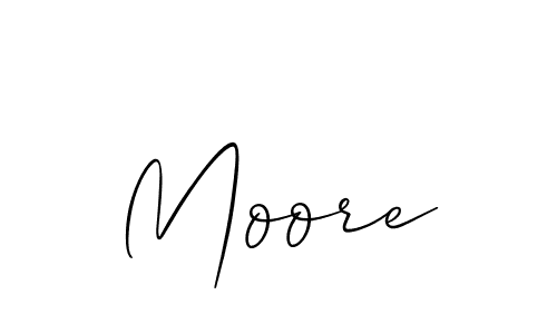 You should practise on your own different ways (Allison_Script) to write your name (Moore) in signature. don't let someone else do it for you. Moore signature style 2 images and pictures png