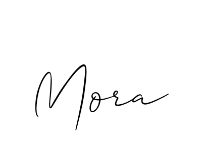 How to make Mora name signature. Use Allison_Script style for creating short signs online. This is the latest handwritten sign. Mora signature style 2 images and pictures png