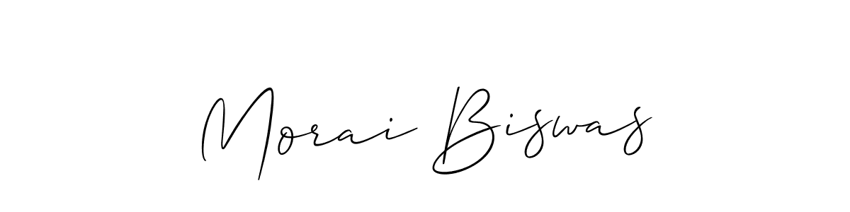 You can use this online signature creator to create a handwritten signature for the name Morai Biswas. This is the best online autograph maker. Morai Biswas signature style 2 images and pictures png