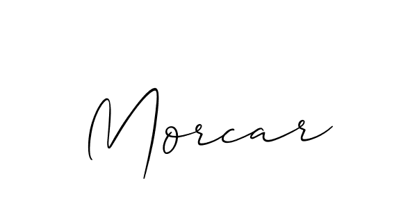 Also we have Morcar name is the best signature style. Create professional handwritten signature collection using Allison_Script autograph style. Morcar signature style 2 images and pictures png