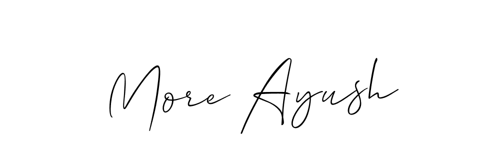 Allison_Script is a professional signature style that is perfect for those who want to add a touch of class to their signature. It is also a great choice for those who want to make their signature more unique. Get More Ayush name to fancy signature for free. More Ayush signature style 2 images and pictures png