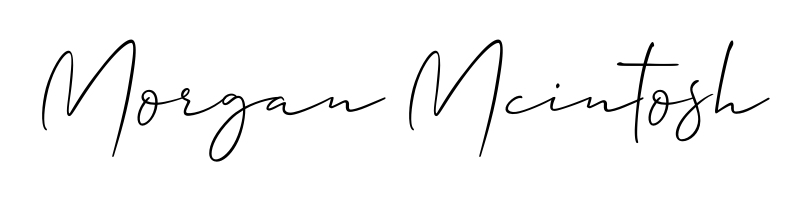 Create your official email sign-off with Morgan Mcintosh name in Allison_Script style. Crisp, clean, and perfectly legible across all screens. Morgan Mcintosh signature style 2 images and pictures png