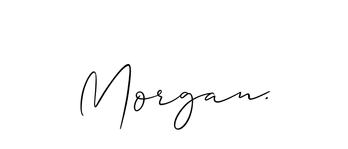 Also You can easily find your signature by using the search form. We will create Morgan. name handwritten signature images for you free of cost using Allison_Script sign style. Morgan. signature style 2 images and pictures png