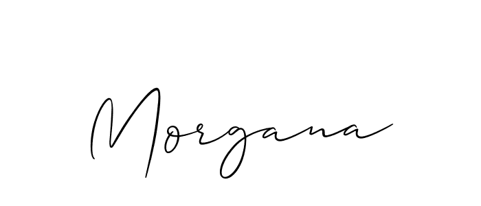 The best way (Allison_Script) to make a short signature is to pick only two or three words in your name. The name Morgana include a total of six letters. For converting this name. Morgana signature style 2 images and pictures png