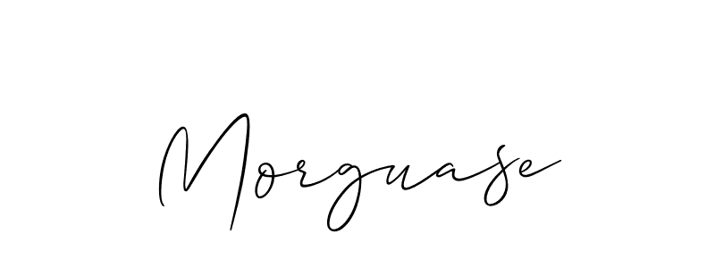 if you are searching for the best signature style for your name Morguase. so please give up your signature search. here we have designed multiple signature styles  using Allison_Script. Morguase signature style 2 images and pictures png