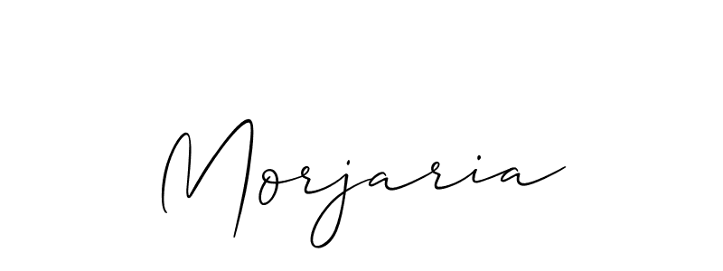 if you are searching for the best signature style for your name Morjaria. so please give up your signature search. here we have designed multiple signature styles  using Allison_Script. Morjaria signature style 2 images and pictures png