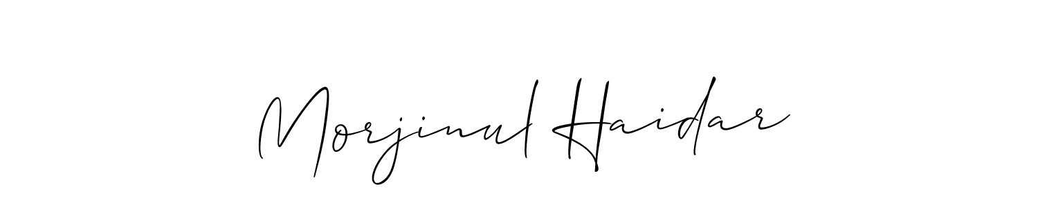 Once you've used our free online signature maker to create your best signature Allison_Script style, it's time to enjoy all of the benefits that Morjinul Haidar name signing documents. Morjinul Haidar signature style 2 images and pictures png