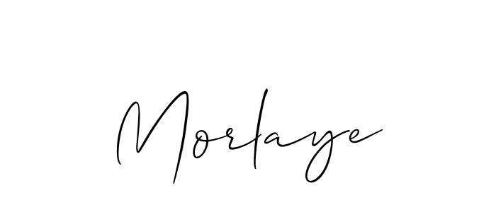 You should practise on your own different ways (Allison_Script) to write your name (Morlaye) in signature. don't let someone else do it for you. Morlaye signature style 2 images and pictures png