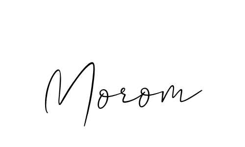 Once you've used our free online signature maker to create your best signature Allison_Script style, it's time to enjoy all of the benefits that Morom name signing documents. Morom signature style 2 images and pictures png