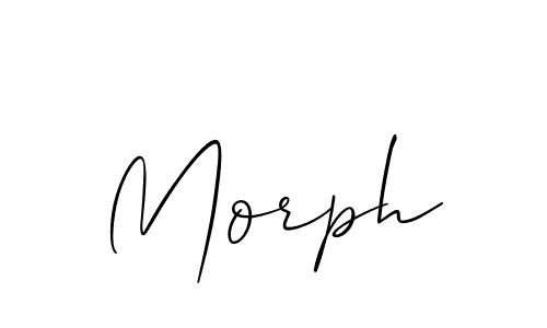 Morph stylish signature style. Best Handwritten Sign (Allison_Script) for my name. Handwritten Signature Collection Ideas for my name Morph. Morph signature style 2 images and pictures png