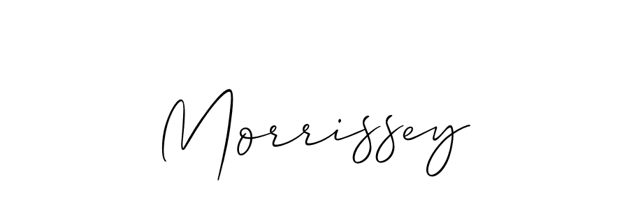 How to Draw Morrissey signature style? Allison_Script is a latest design signature styles for name Morrissey. Morrissey signature style 2 images and pictures png