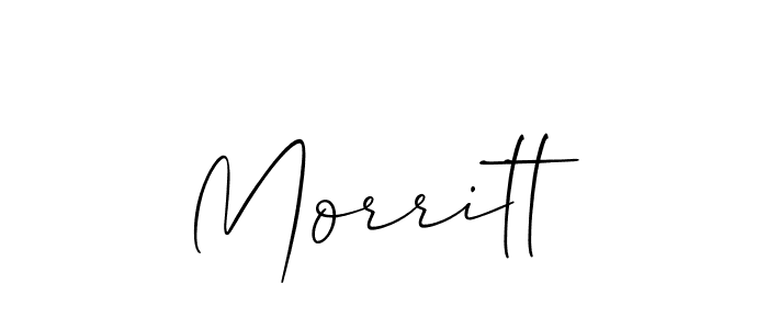 It looks lik you need a new signature style for name Morritt. Design unique handwritten (Allison_Script) signature with our free signature maker in just a few clicks. Morritt signature style 2 images and pictures png