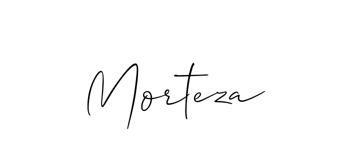 Make a short Morteza signature style. Manage your documents anywhere anytime using Allison_Script. Create and add eSignatures, submit forms, share and send files easily. Morteza signature style 2 images and pictures png