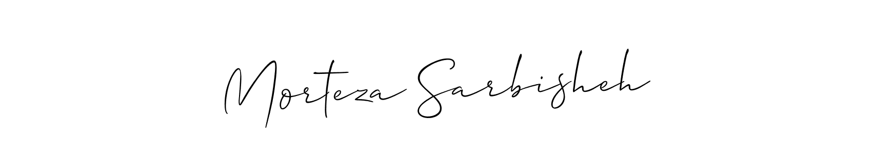 Best and Professional Signature Style for Morteza Sarbisheh. Allison_Script Best Signature Style Collection. Morteza Sarbisheh signature style 2 images and pictures png