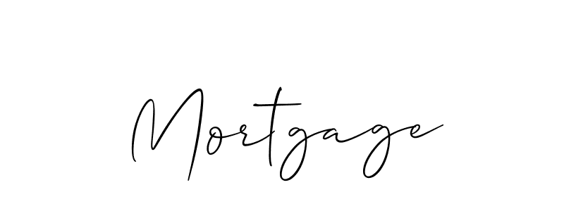 Also You can easily find your signature by using the search form. We will create Mortgage name handwritten signature images for you free of cost using Allison_Script sign style. Mortgage signature style 2 images and pictures png