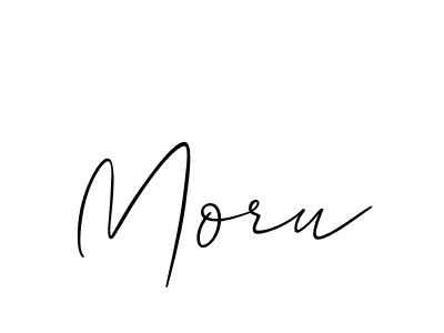 Similarly Allison_Script is the best handwritten signature design. Signature creator online .You can use it as an online autograph creator for name Moru. Moru signature style 2 images and pictures png