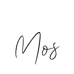 The best way (Allison_Script) to make a short signature is to pick only two or three words in your name. The name Mos include a total of six letters. For converting this name. Mos signature style 2 images and pictures png