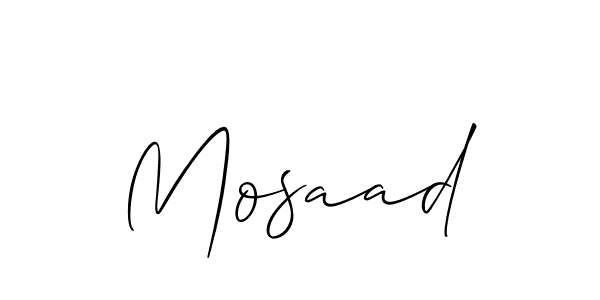 Once you've used our free online signature maker to create your best signature Allison_Script style, it's time to enjoy all of the benefits that Mosaad name signing documents. Mosaad signature style 2 images and pictures png