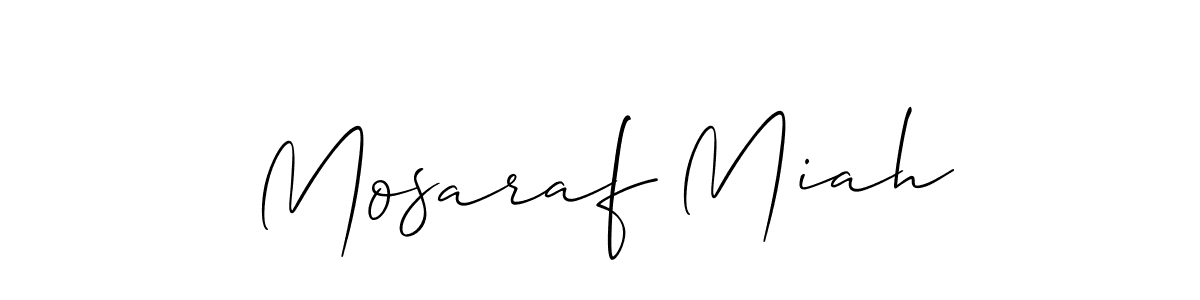 This is the best signature style for the Mosaraf Miah name. Also you like these signature font (Allison_Script). Mix name signature. Mosaraf Miah signature style 2 images and pictures png
