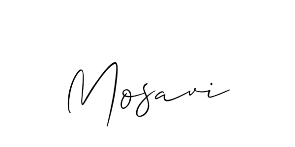 Make a short Mosavi signature style. Manage your documents anywhere anytime using Allison_Script. Create and add eSignatures, submit forms, share and send files easily. Mosavi signature style 2 images and pictures png