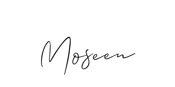 You should practise on your own different ways (Allison_Script) to write your name (Moseen) in signature. don't let someone else do it for you. Moseen signature style 2 images and pictures png