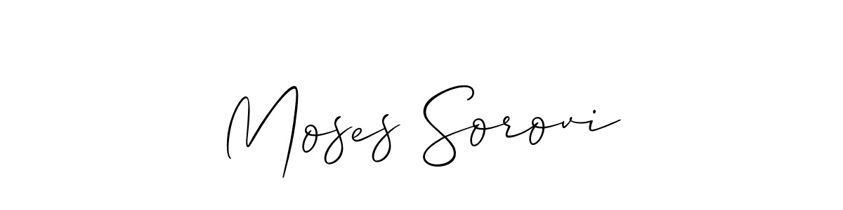 You can use this online signature creator to create a handwritten signature for the name Moses Sorovi. This is the best online autograph maker. Moses Sorovi signature style 2 images and pictures png