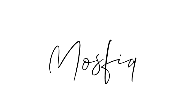 Best and Professional Signature Style for Mosfiq. Allison_Script Best Signature Style Collection. Mosfiq signature style 2 images and pictures png