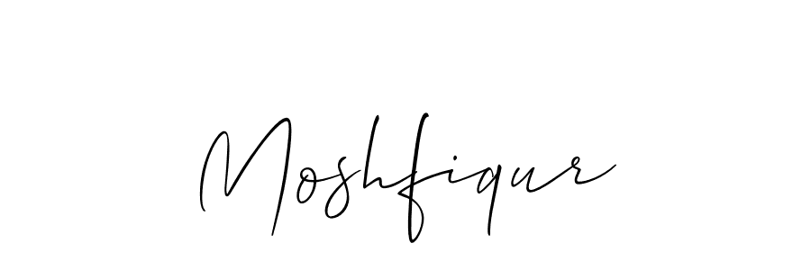 How to make Moshfiqur name signature. Use Allison_Script style for creating short signs online. This is the latest handwritten sign. Moshfiqur signature style 2 images and pictures png