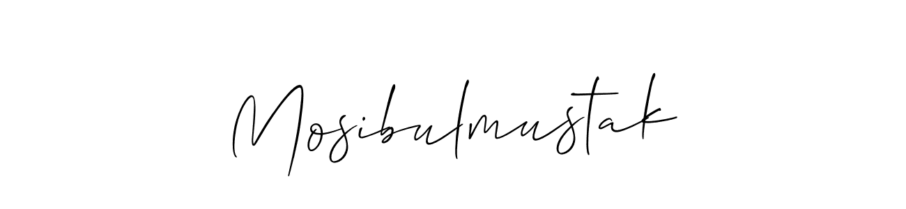 The best way (Allison_Script) to make a short signature is to pick only two or three words in your name. The name Mosibulmustak include a total of six letters. For converting this name. Mosibulmustak signature style 2 images and pictures png