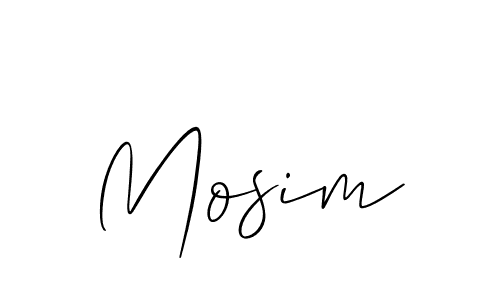 You should practise on your own different ways (Allison_Script) to write your name (Mosim) in signature. don't let someone else do it for you. Mosim signature style 2 images and pictures png