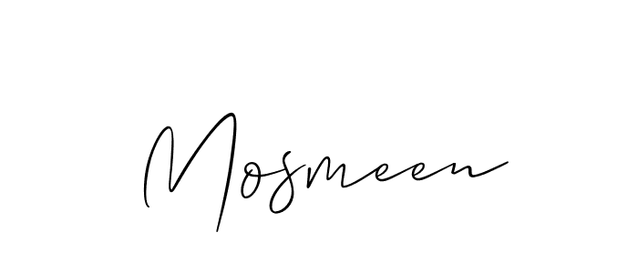 Once you've used our free online signature maker to create your best signature Allison_Script style, it's time to enjoy all of the benefits that Mosmeen name signing documents. Mosmeen signature style 2 images and pictures png