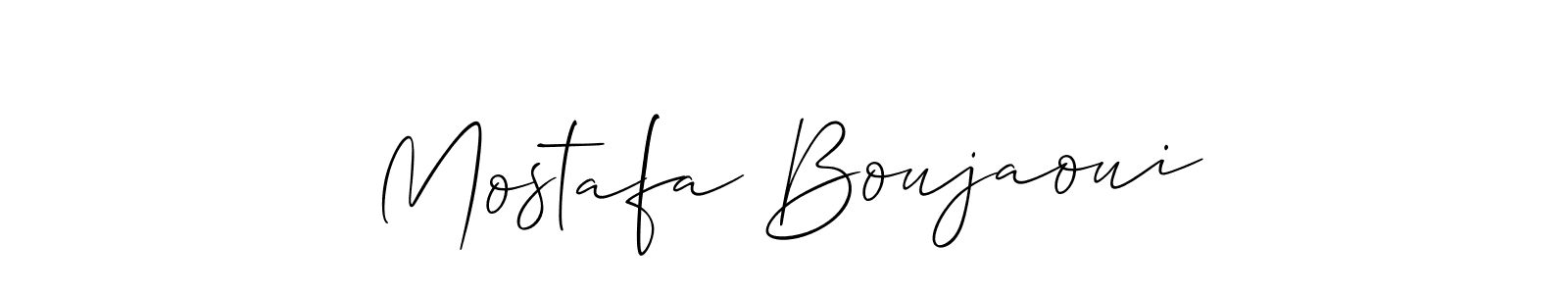 Best and Professional Signature Style for Mostafa Boujaoui. Allison_Script Best Signature Style Collection. Mostafa Boujaoui signature style 2 images and pictures png