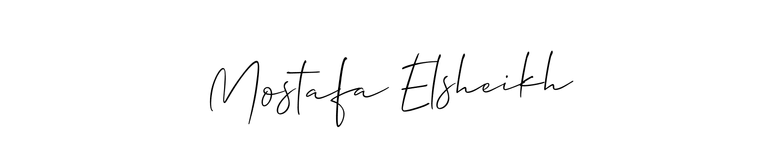 This is the best signature style for the Mostafa Elsheikh name. Also you like these signature font (Allison_Script). Mix name signature. Mostafa Elsheikh signature style 2 images and pictures png